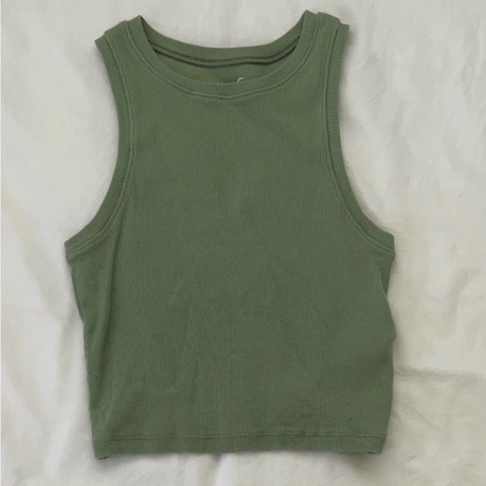 Green Hollister tank top size xs